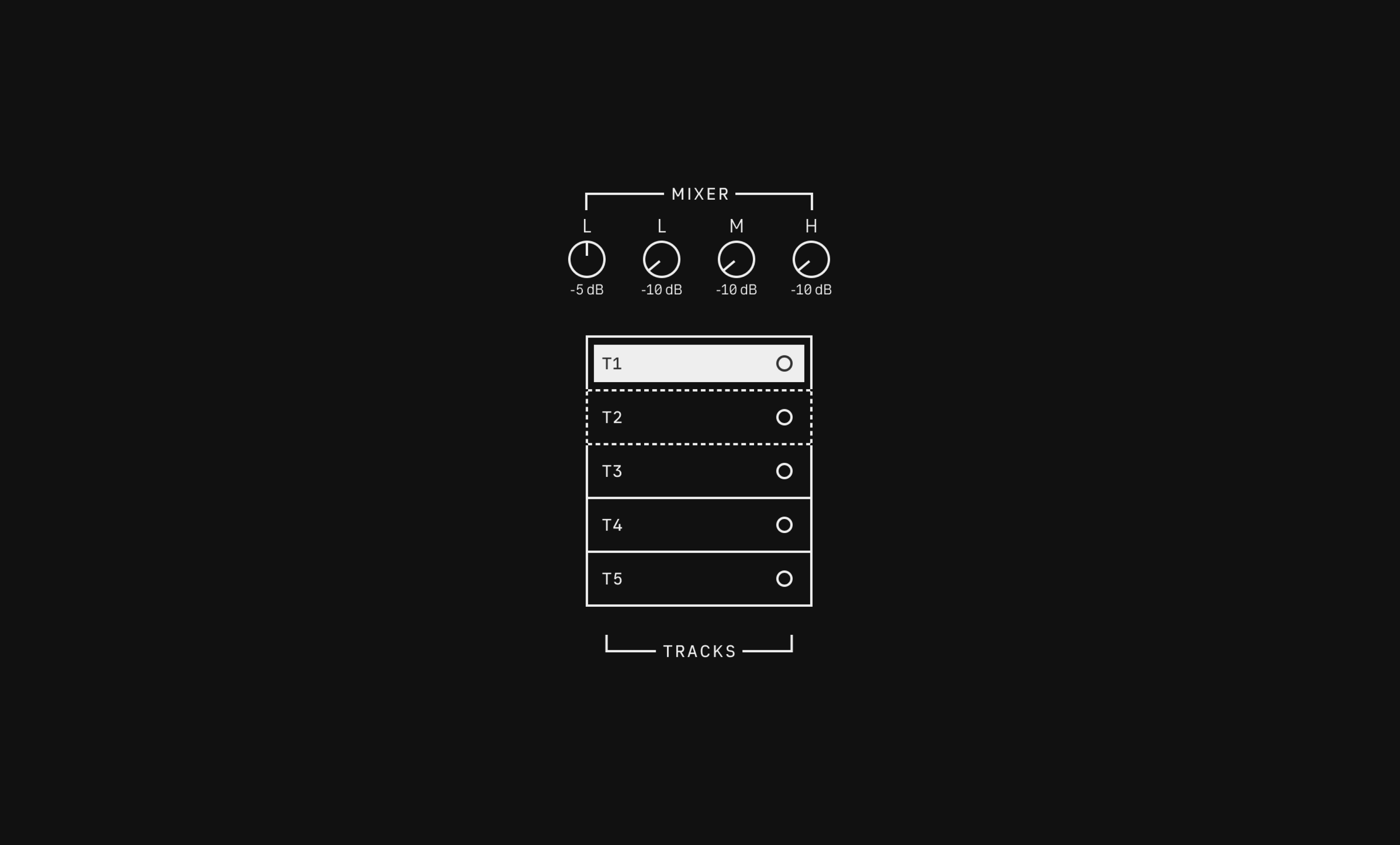 Tracks Module Interface